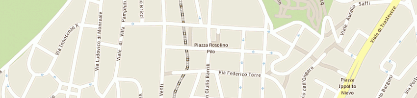 Mappa della impresa gioielleria duecci' srl a ROMA