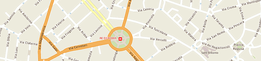 Mappa della impresa dimensione ambiente srl a ROMA