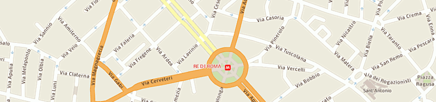 Mappa della impresa de clementi marco a ROMA