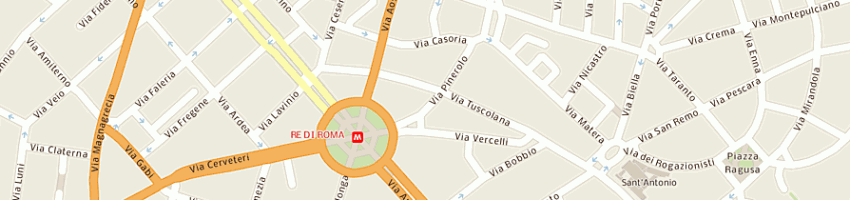 Mappa della impresa ergon line spa a ROMA