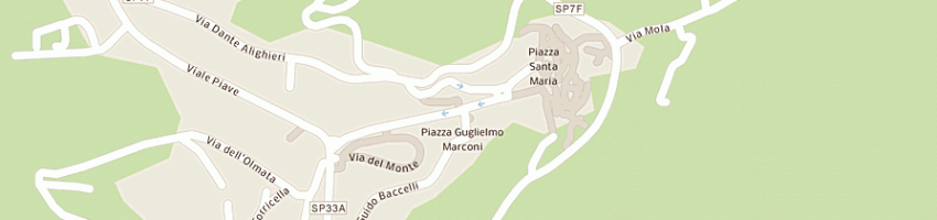 Mappa della impresa cinti giancarlo a SAN VITO ROMANO