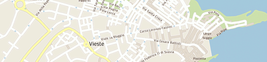 Mappa della impresa d'onofrio giampiero a VIESTE