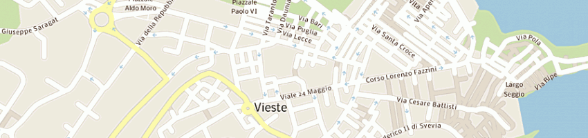Mappa della impresa scuola di musica diapason di candelma maria a VIESTE