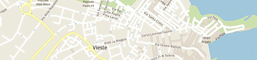 Mappa della impresa pizzeria big boy di notarangelo e armillotta snc a VIESTE