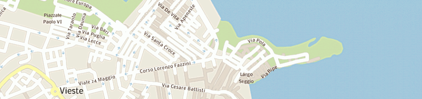 Mappa della impresa di vieste maria michela a VIESTE