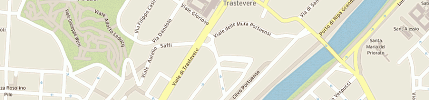 Mappa della impresa as trastevere fitness a ROMA