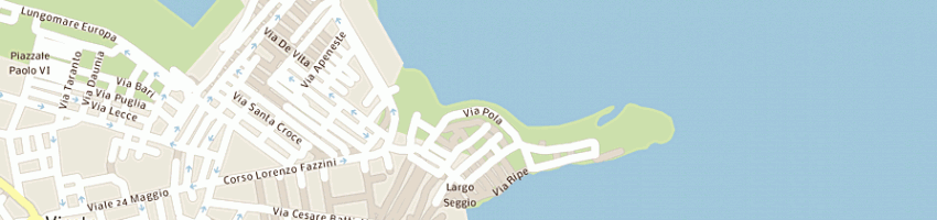 Mappa della impresa draicchio anna maria a VIESTE