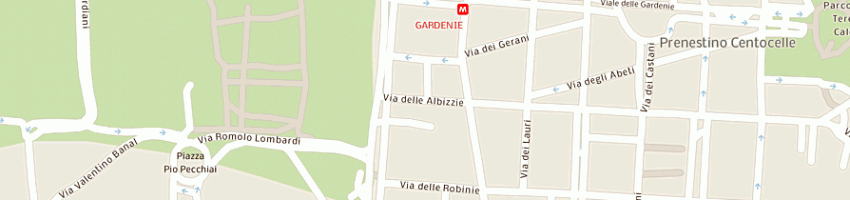 Mappa della impresa venanzi giovanni a ROMA