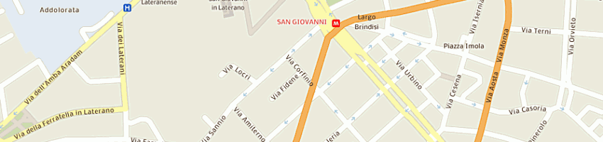 Mappa della impresa martini claudio a ROMA