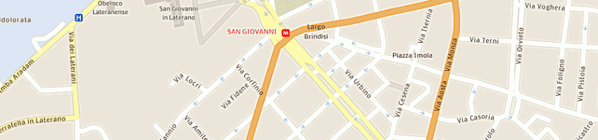 Mappa della impresa nolan john oliver a ROMA