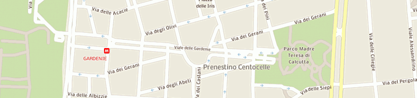 Mappa della impresa pera fernando a ROMA