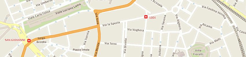 Mappa della impresa brunetti daniela a ROMA