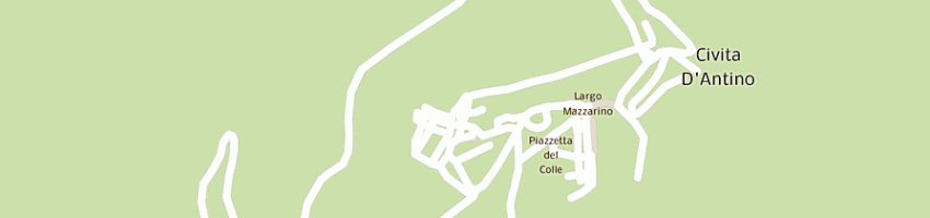 Mappa della impresa pizzeria ristorante re artu' a CIVITA D ANTINO