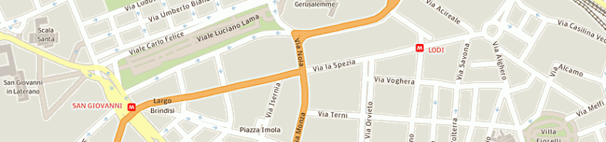 Mappa della impresa ministeri trasporti a ROMA