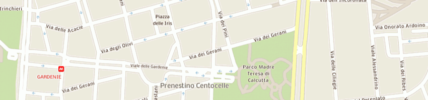 Mappa della impresa sordini lorenzo a ROMA