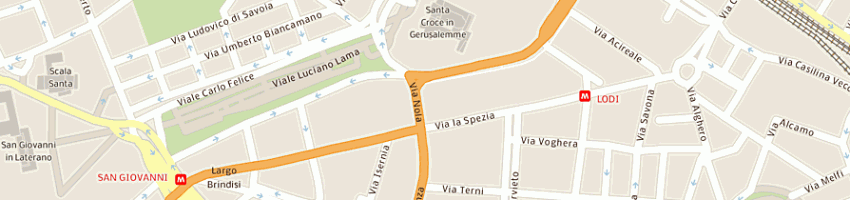 Mappa della impresa riccia tommaso a ROMA