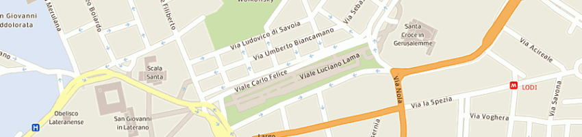 Mappa della impresa de carolis gianfranco a ROMA