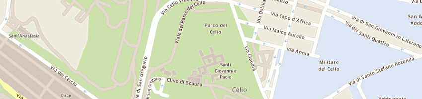 Mappa della impresa associazione religiosa istituti socio-sanitari a ROMA