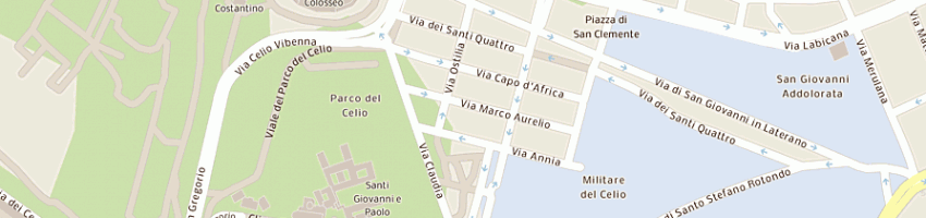 Mappa della impresa polizia commissariato celio a ROMA