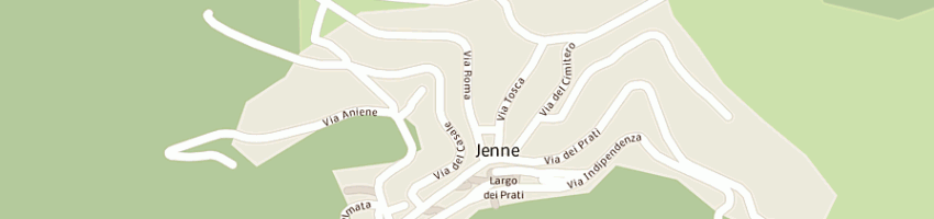 Mappa della impresa pro loco di jenne a JENNE