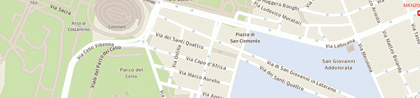 Mappa della impresa molella valentina a ROMA