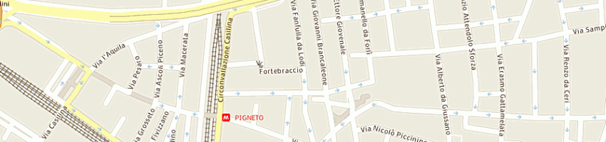 Mappa della impresa barbarisi fausto a ROMA