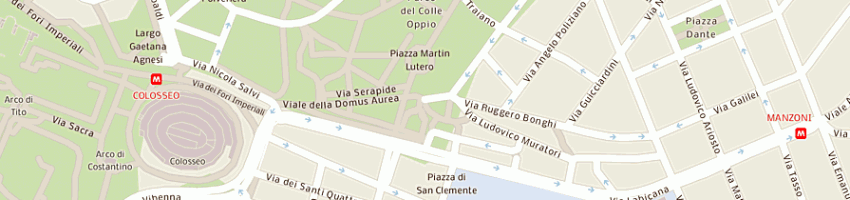 Mappa della impresa caprioli aldo a ROMA