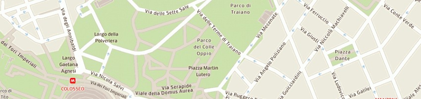 Mappa della impresa ambasciata presso lo stato italiano egitto (repubblica araba) a ROMA