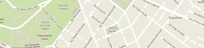 Mappa della impresa piazza a ROMA