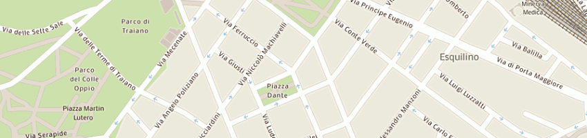 Mappa della impresa anzellotti alberto a ROMA