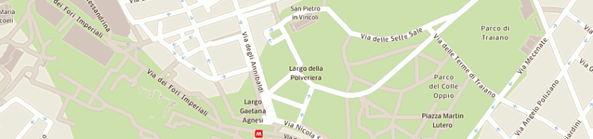 Mappa della impresa coldel paola a ROMA