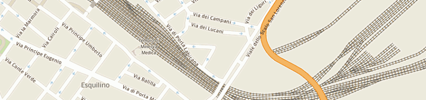 Mappa della impresa linea punto linea srl a ROMA
