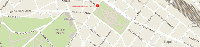 Mappa della impresa radio delta 1 srl a ROMA