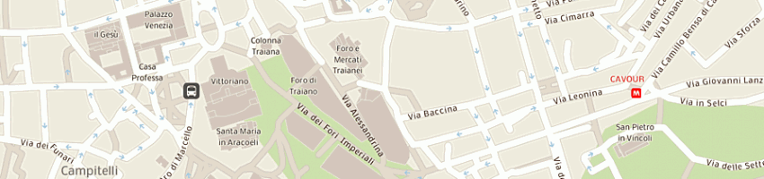 Mappa della impresa ascoli orietta a ROMA
