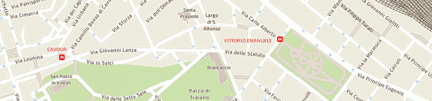 Mappa della impresa alfonsi pianoforti sas a ROMA