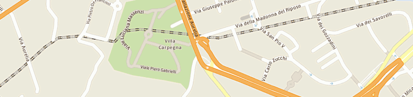 Mappa della impresa auto parking carpegna srl a ROMA