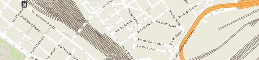 Mappa della impresa apruzzesi maurizio a ROMA