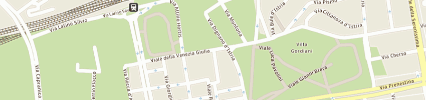 Mappa della impresa alpha print srl a ROMA