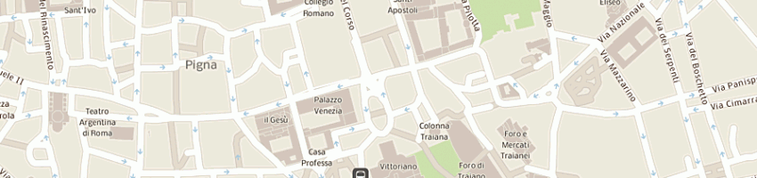 Mappa della impresa di cori lina a ROMA