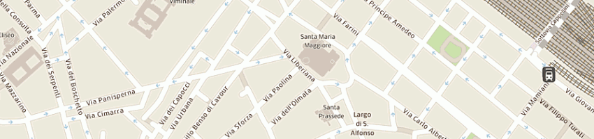 Mappa della impresa foto gioberti srl a ROMA