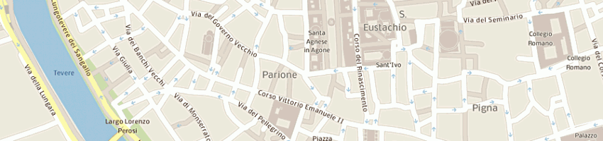 Mappa della impresa il cippico srl a ROMA