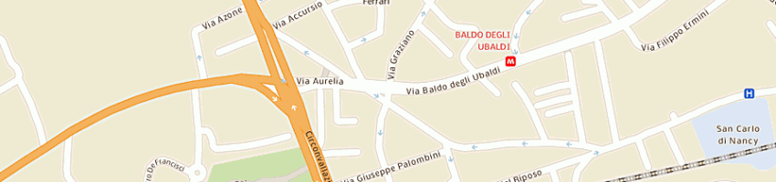 Mappa della impresa daltours srl a ROMA