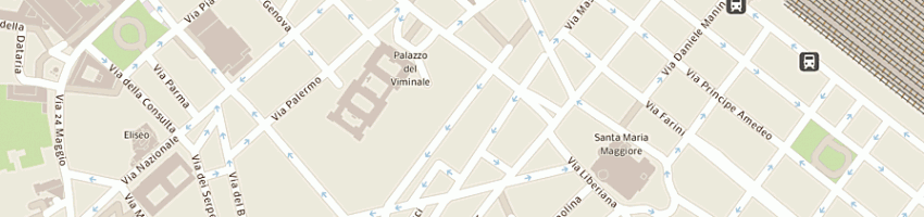 Mappa della impresa urbani ersilia a ROMA