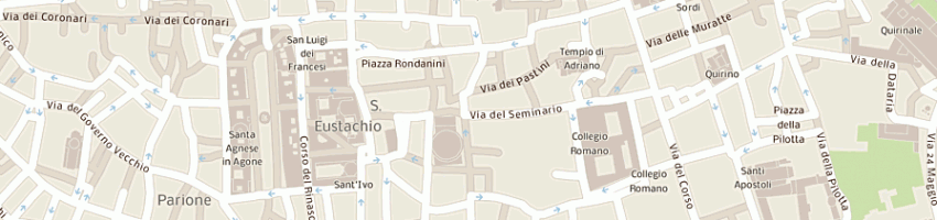 Mappa della impresa condominio de paola-manchinu a ROMA