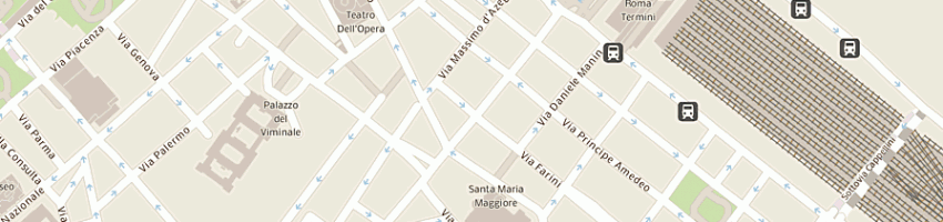 Mappa della impresa kev' hair creation srl a ROMA