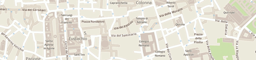 Mappa della impresa rc data design a ROMA