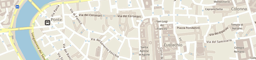 Mappa della impresa serafini srl a ROMA