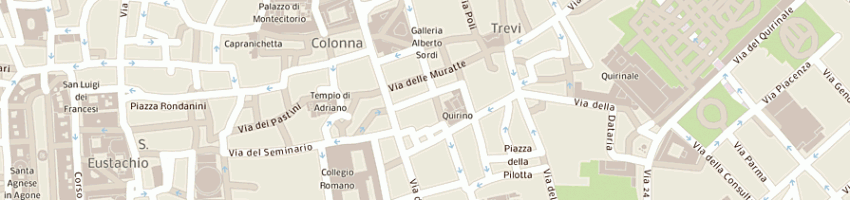 Mappa della impresa capitalia partecipazioni spa a ROMA
