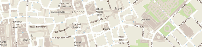 Mappa della impresa teatro quirino a ROMA