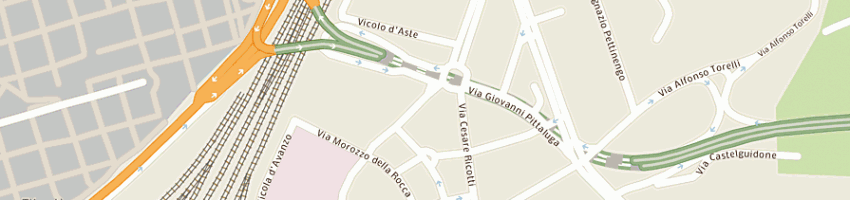 Mappa della impresa bottega verde srl a ROMA